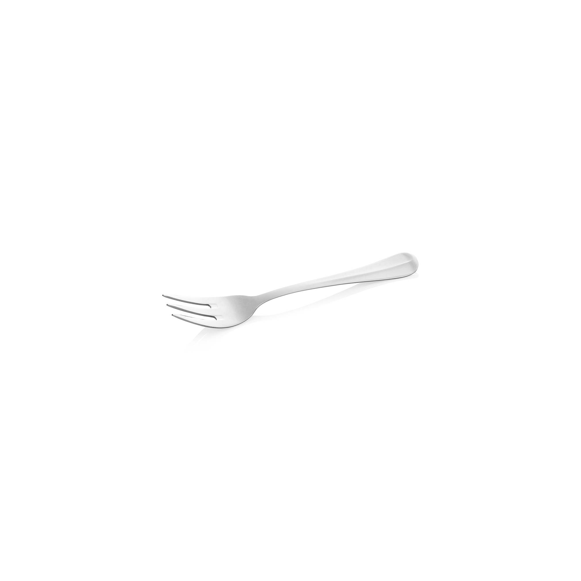 WAS Kuchengabel BAGUETTE, 15 cm, Set á 12 Stück, Chromnickelstahl 18/10