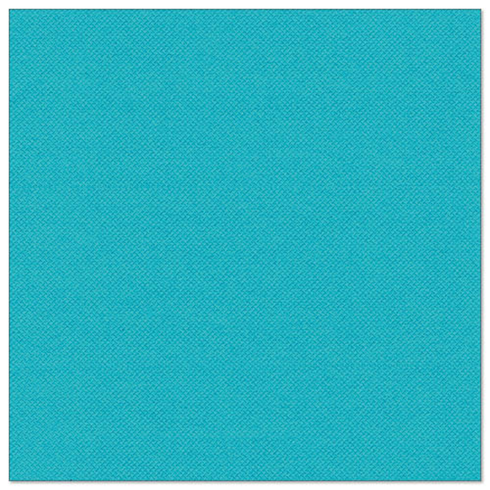 Papstar Servietten "ROYAL Collection" 1/4-Falz 40 cm x 40 cm türkis