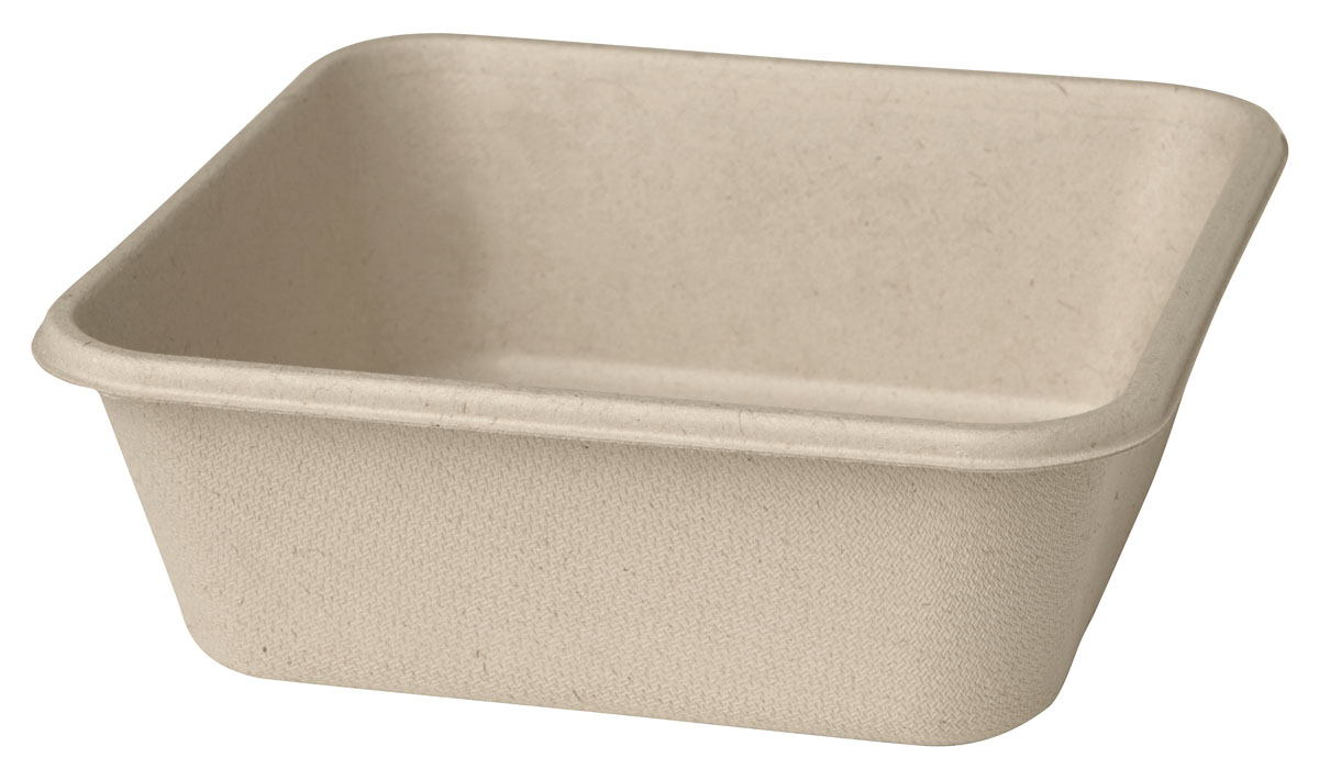 Duni Box 900ml, Bagasse 155 x 155 x 53 mm