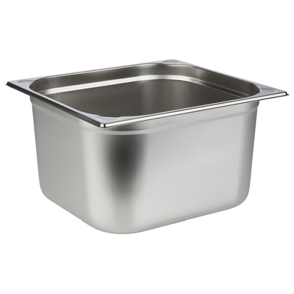 APS GN 2/3 Behälter 35,4 x 32,5 cm, Tiefe: 200 mm , Edelstahl, 18 Liter