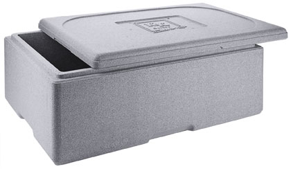 Contacto Thermobox EPS GN 1/1, 29 l 60 x 40 x 24,5 cm, grau