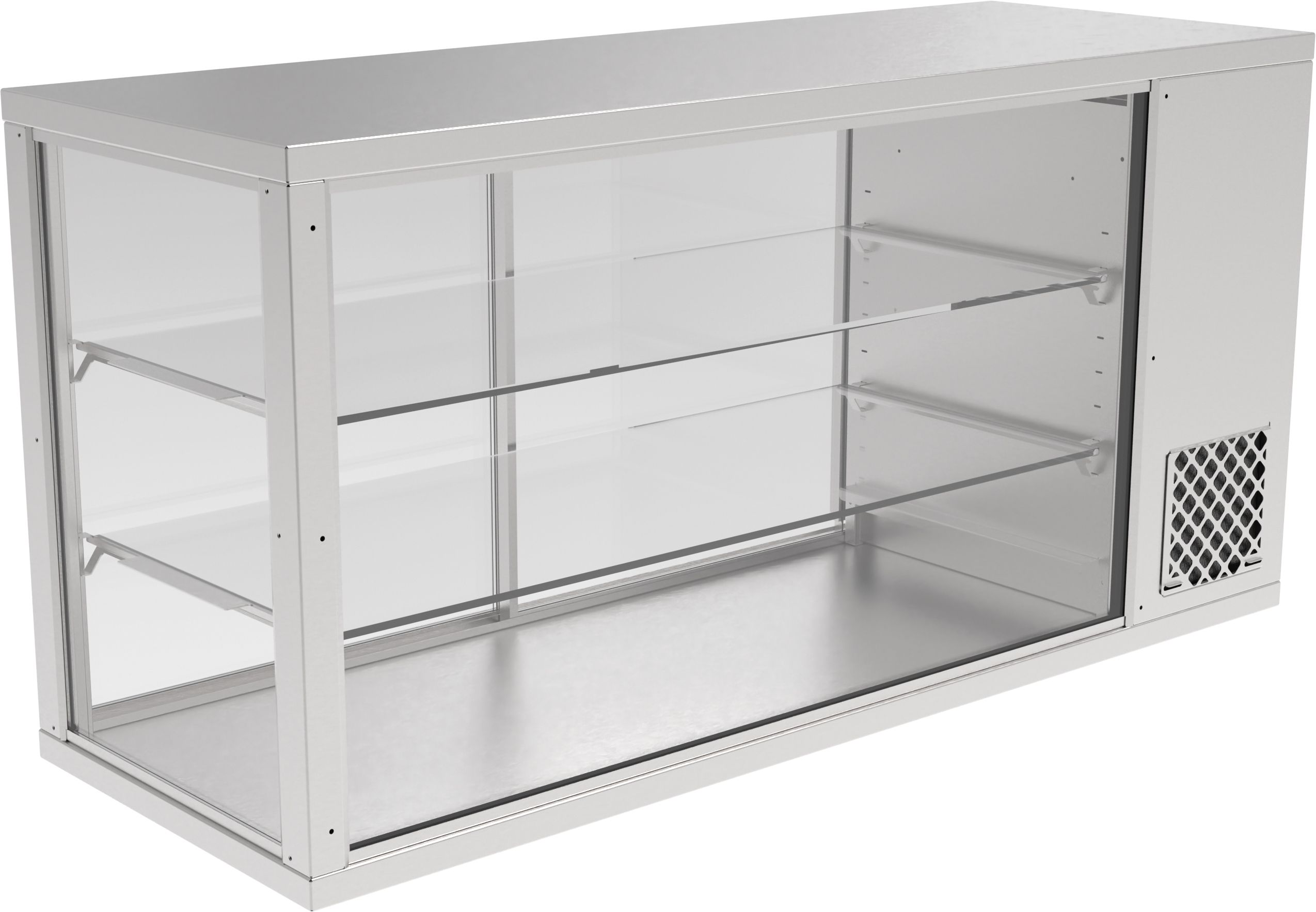 Nordcap Aufsatzkühlvitrine AKV-S 147 BSR R290