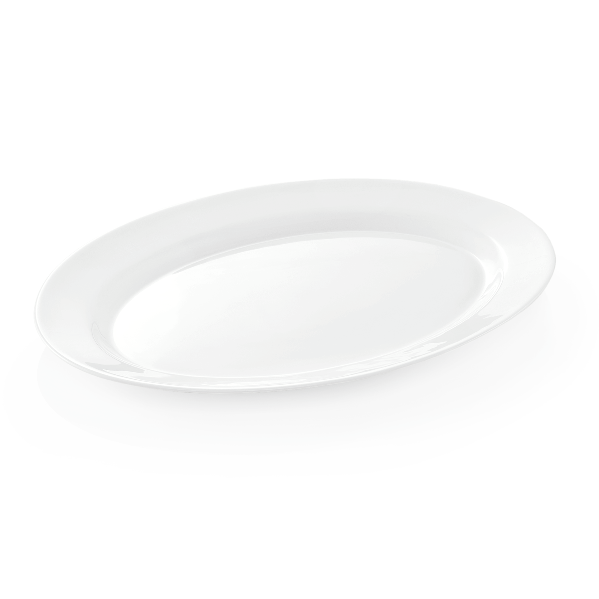 WAS Platte Set PURO, 30,5 x 22,5 cm, Set á 2 Stück, Opalglas