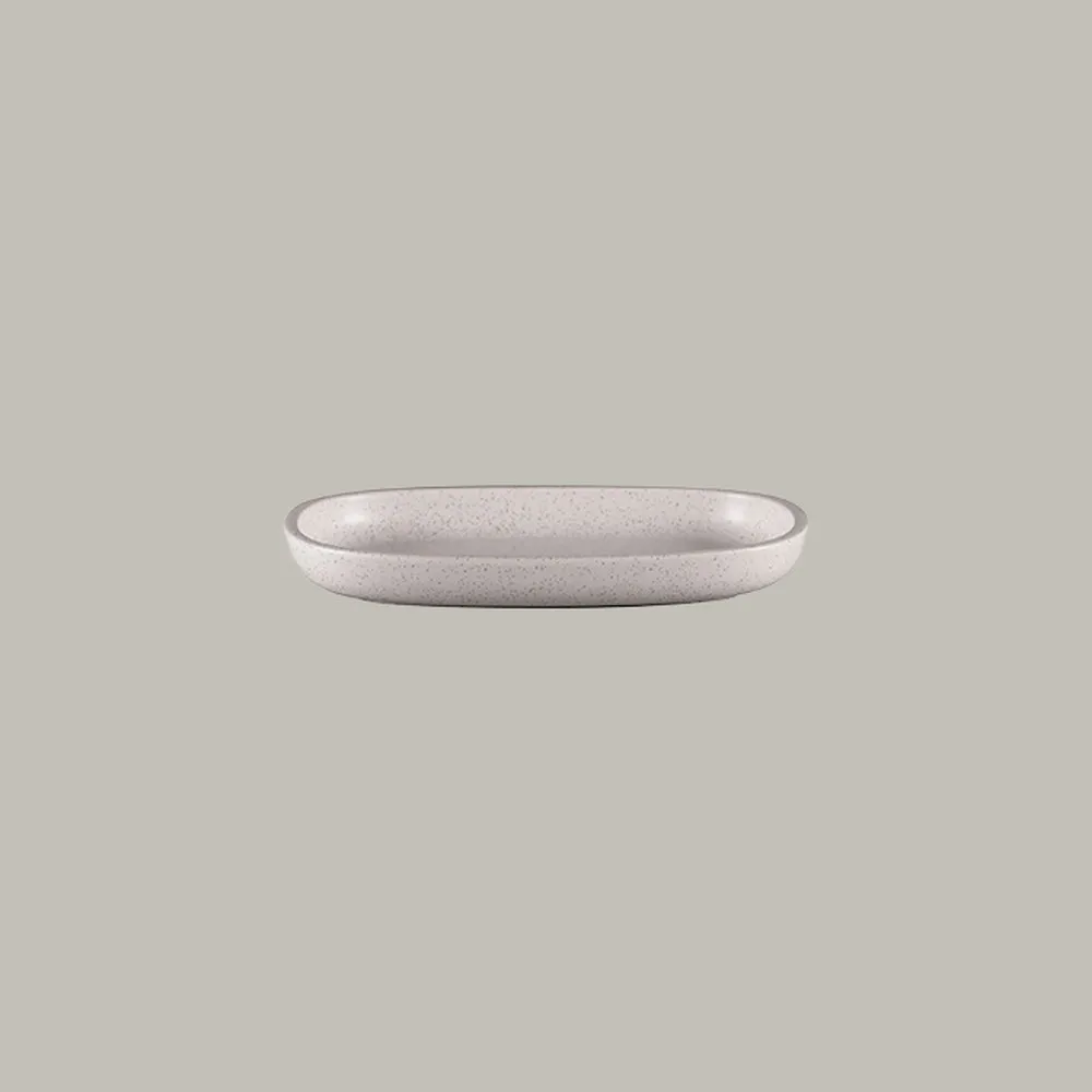 RAK Platte oval - clay Serie: Ease L 23 cm / W 15 cm / Ht. 3.1 cm