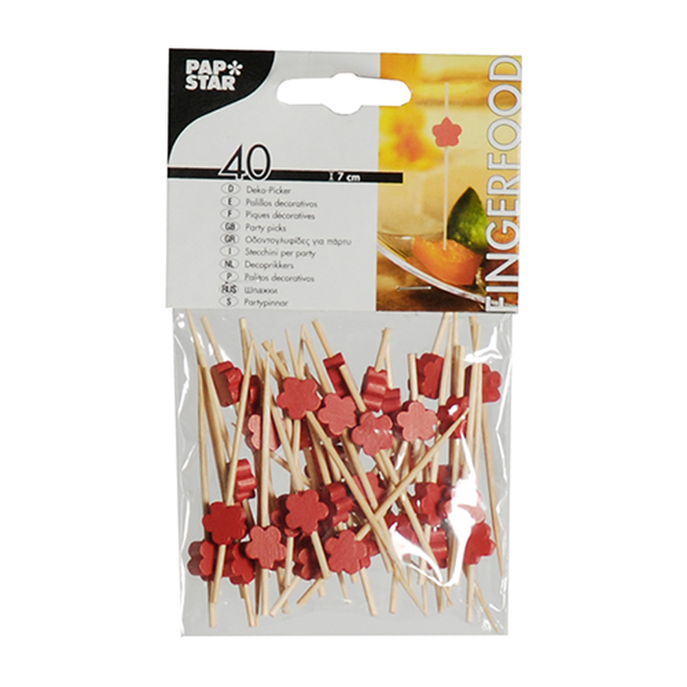 Papstar Fingerfood - Picker 7 cm "Flower"