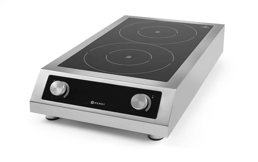 Hendi Induktionskocher Modell 7000, HENDI, Profi Line, 400V/7000W, 405x700x(H)14