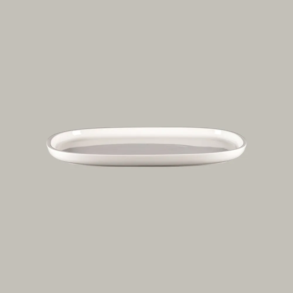 RAK Platte oval - white Serie: Ease L 33.2 cm / W 23 cm / Ht. 2.5 cm