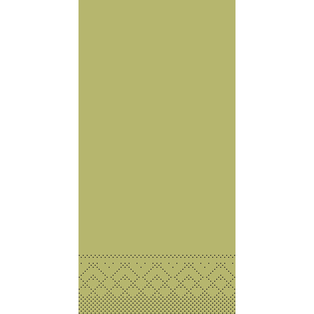 Mank Serviette Basic oliv 33 x 33 cm 1/8 Falz