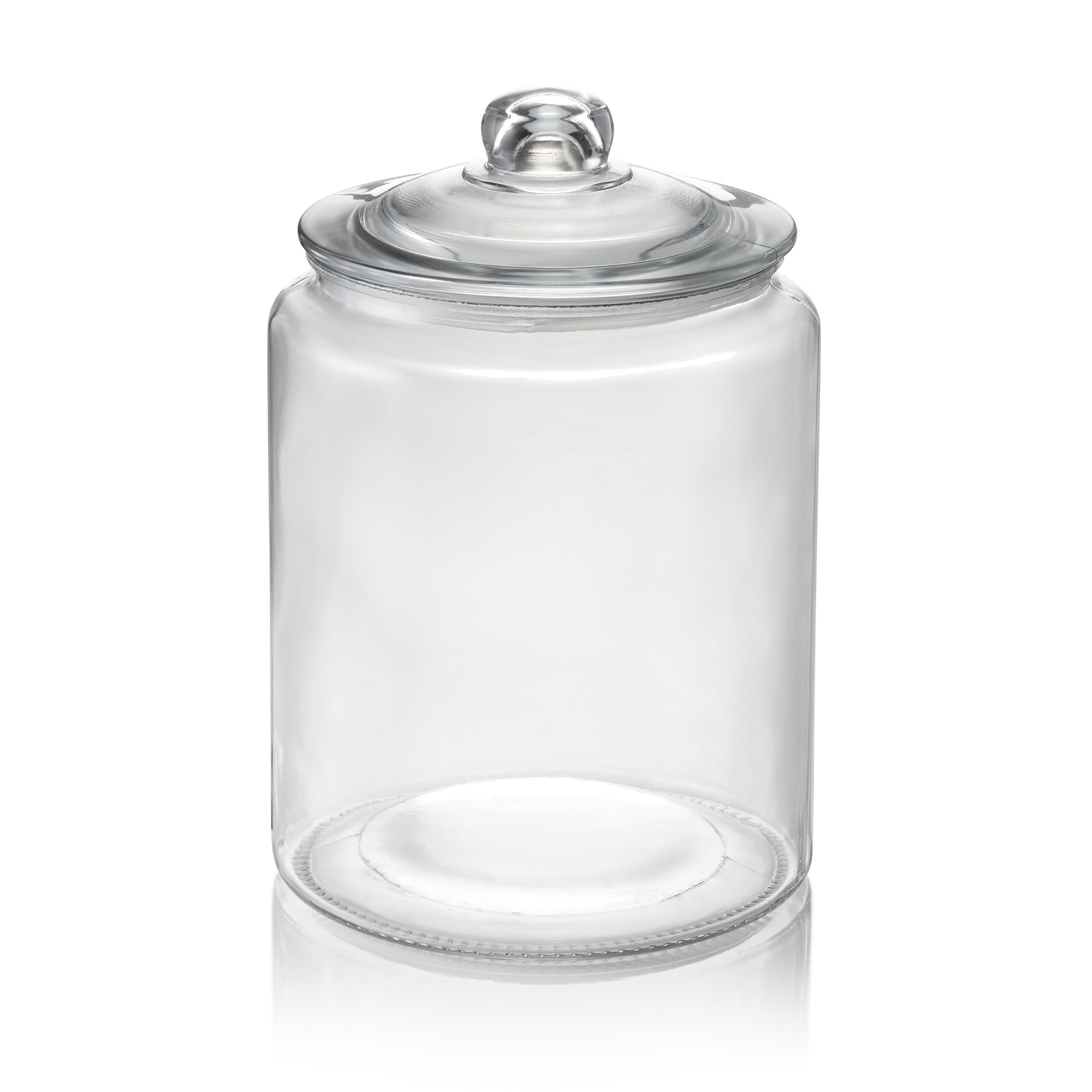 WAS Vorratsglas, 6 ltr., Ø 20 cm, Höhe 29 cm, Glas, Polyethylen