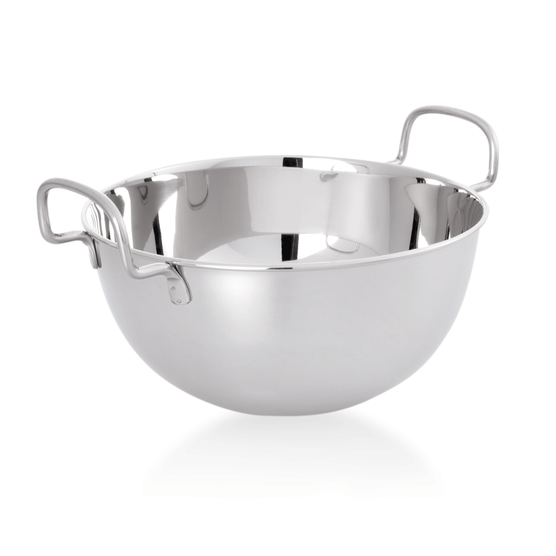 WAS Schneeschlagkessel, Ø 24 cm, 3,8 ltr., Chromnickelstahl