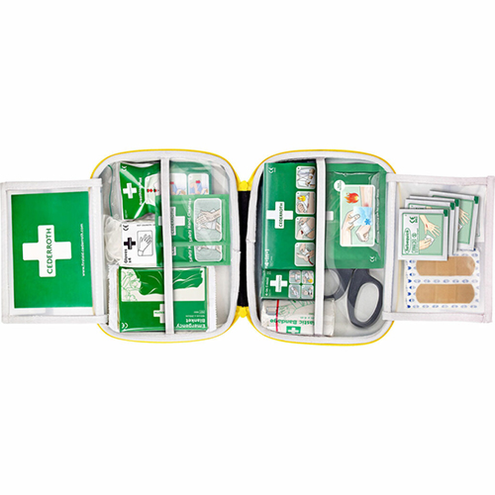 Papstar "Cederroth" First Aid Kit Medium 19 cm x 23,1 cm x 7,8 cm grün