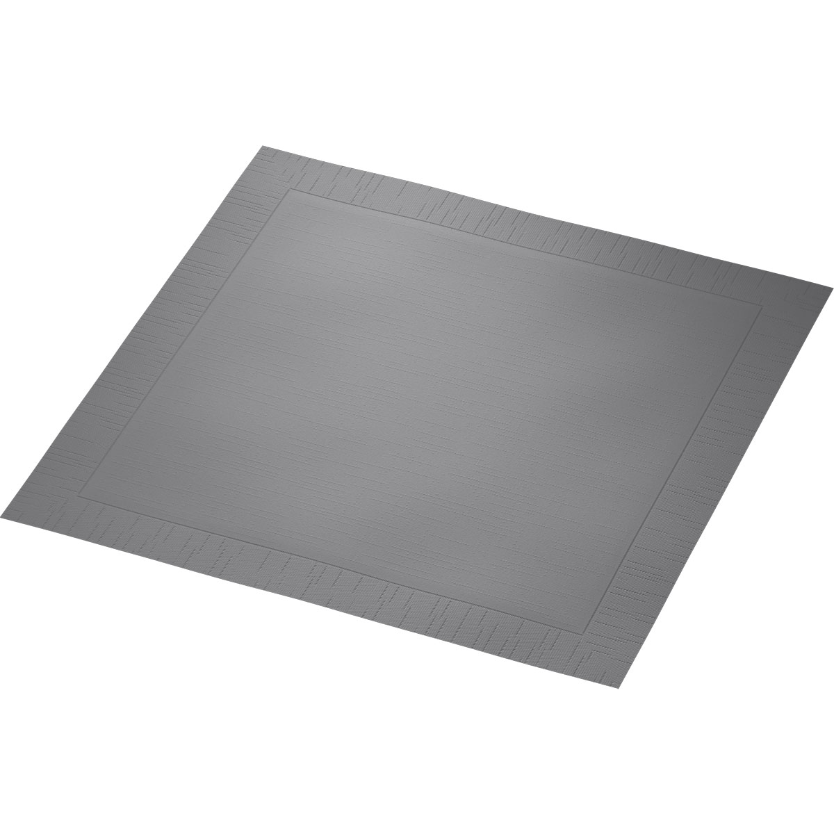 Duni Klassikservietten 40 x 40 cm 4-lagig, geprägt 1/4 Falz granite grey