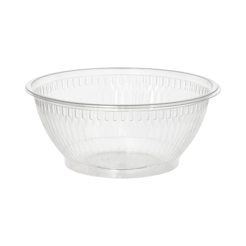 Papstar Salatschalen, R-PET rund 1 l Ø 18 cm · 7,5 cm glasklar