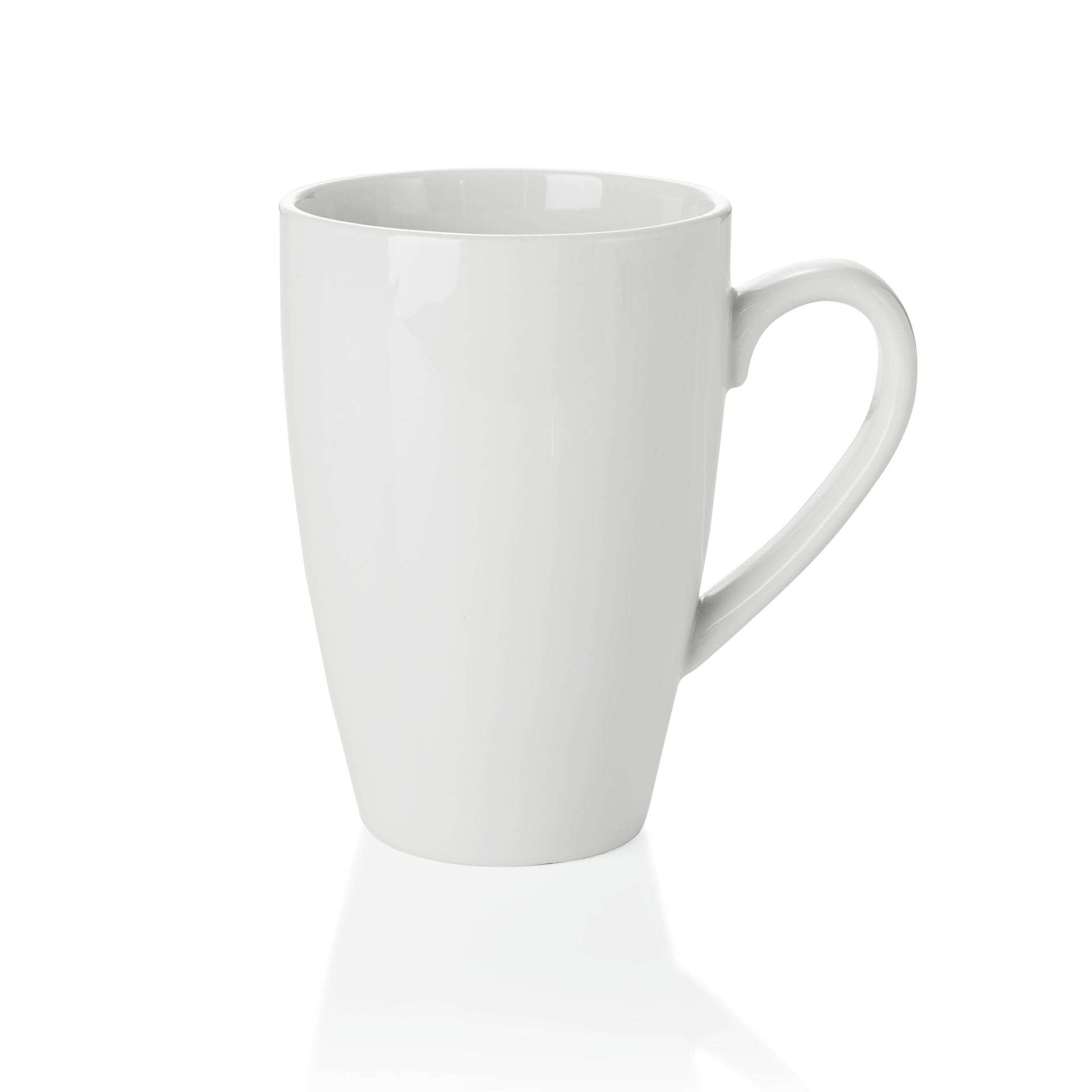 WAS Becher Set, konisch, Ø 8,5 cm, 450 ml, Set á 6 Stück, Porzellan
