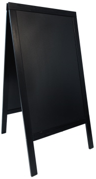 Contacto Doppeltafel 120 cm, schwarz