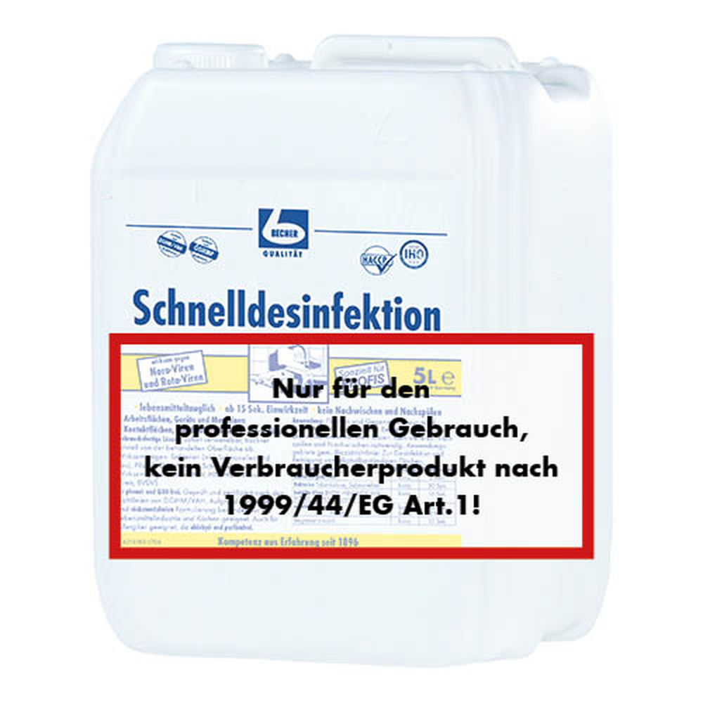 Papstar "Dr. Becher" Schnelldesinfektion 5 l