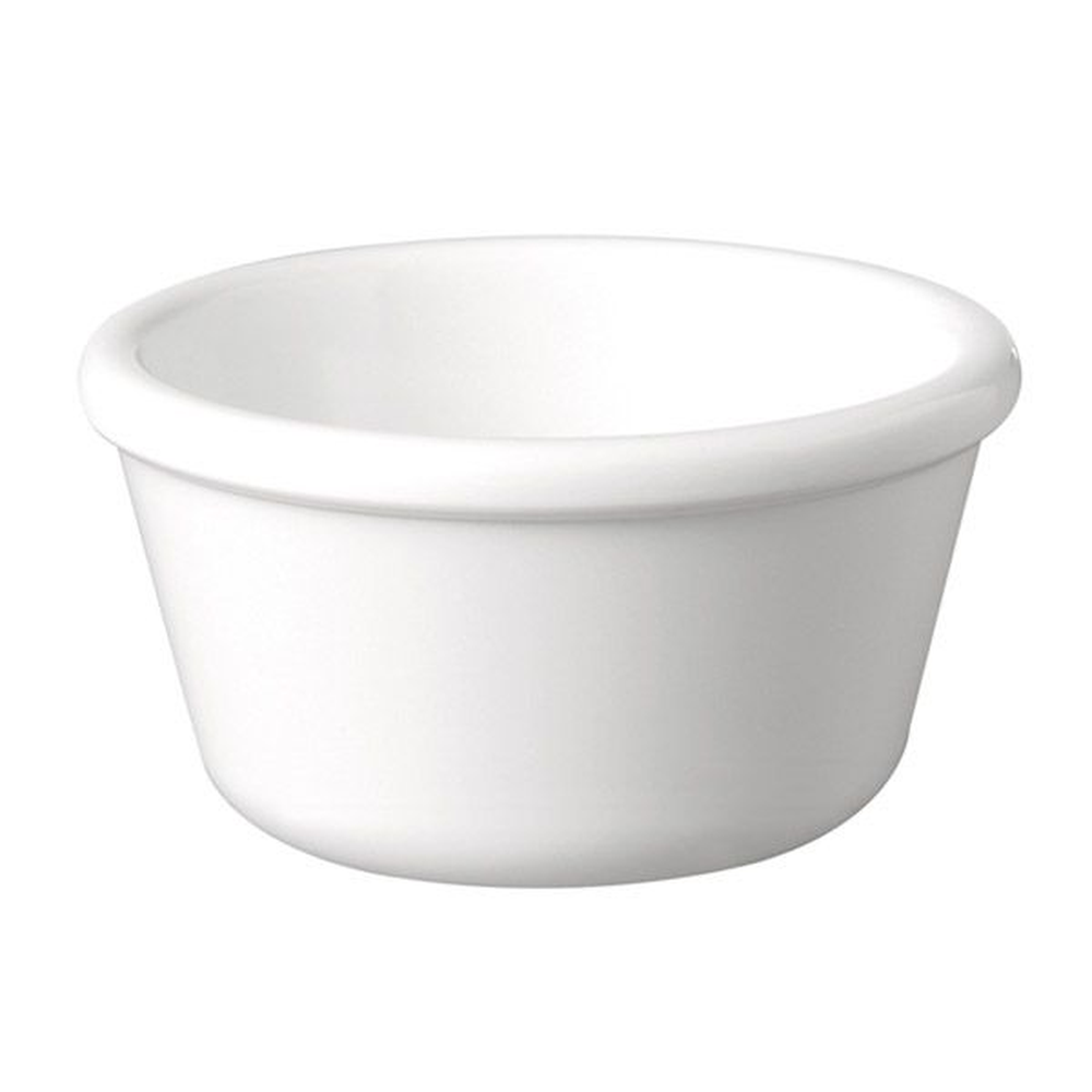 APS Dip-Schälchen -CASUAL- Ø 7,8 cm, H: 4 cm , Melamin, weiß, 0,08 Liter