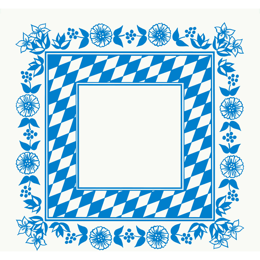 Duni Dunicel-Mitteldecken 84 x 84 cm Bayer. Raute