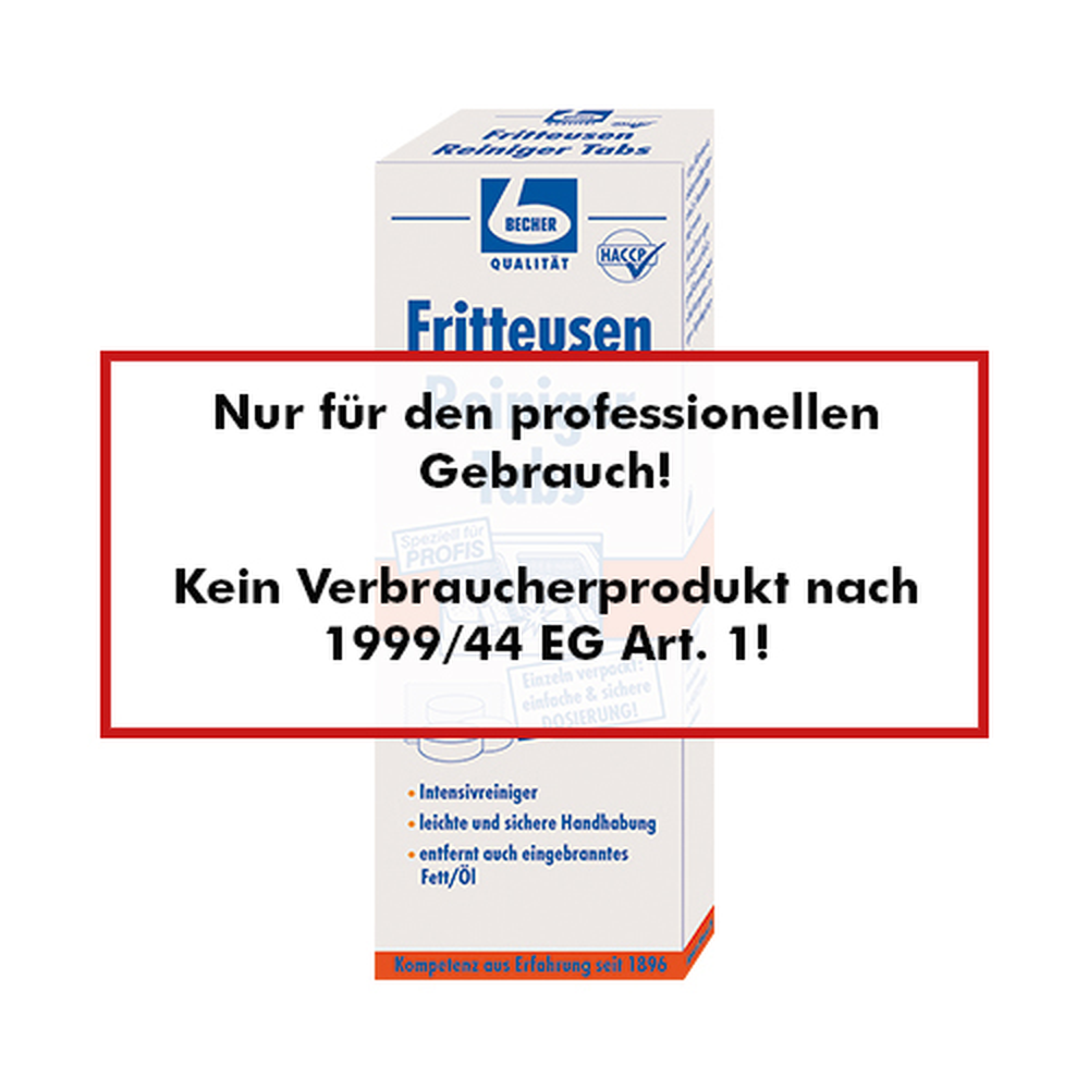 Papstar "Dr. Becher" Fritteusen Reiniger Tabs weiss