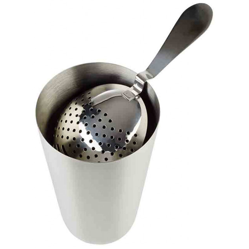 APS Julep Barsieb Ø 7,5 cm, Länge 18 cm , Edelstahl, hochglanzpoliert