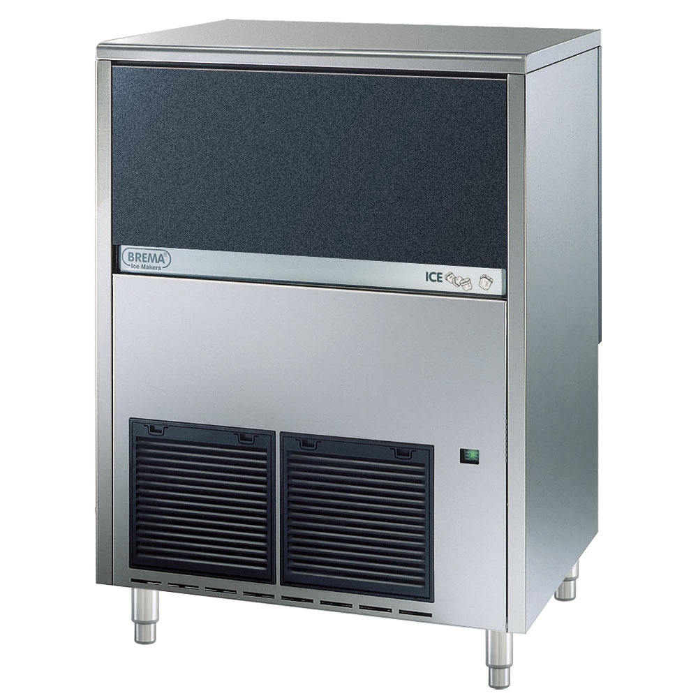Stalgast BREMA Eiswürfelbereiter wassergekühlt, 80kg/24h, Abmessung 738 x 600 x 