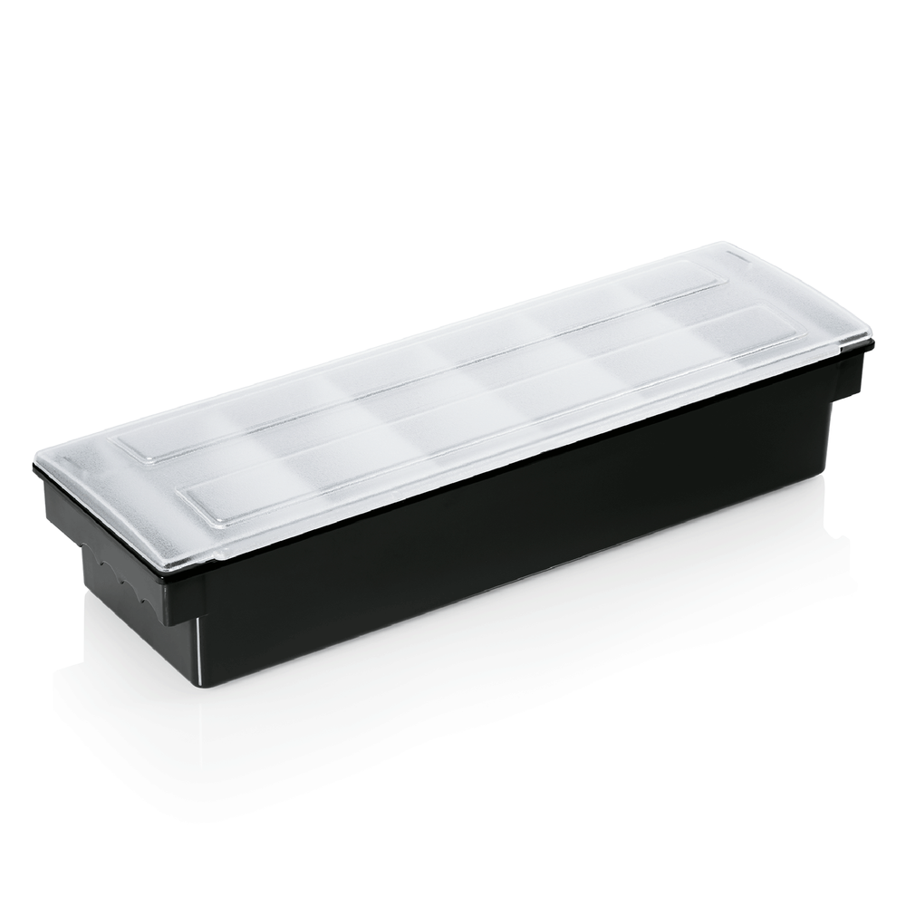 WAS Zutatenbehälter mit 6 Einsätzen à 0,45 ltr., 50 x 16 x 9 cm, ABS Kunststoff 
