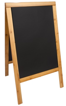 Contacto Doppeltafel 120 cm, teak