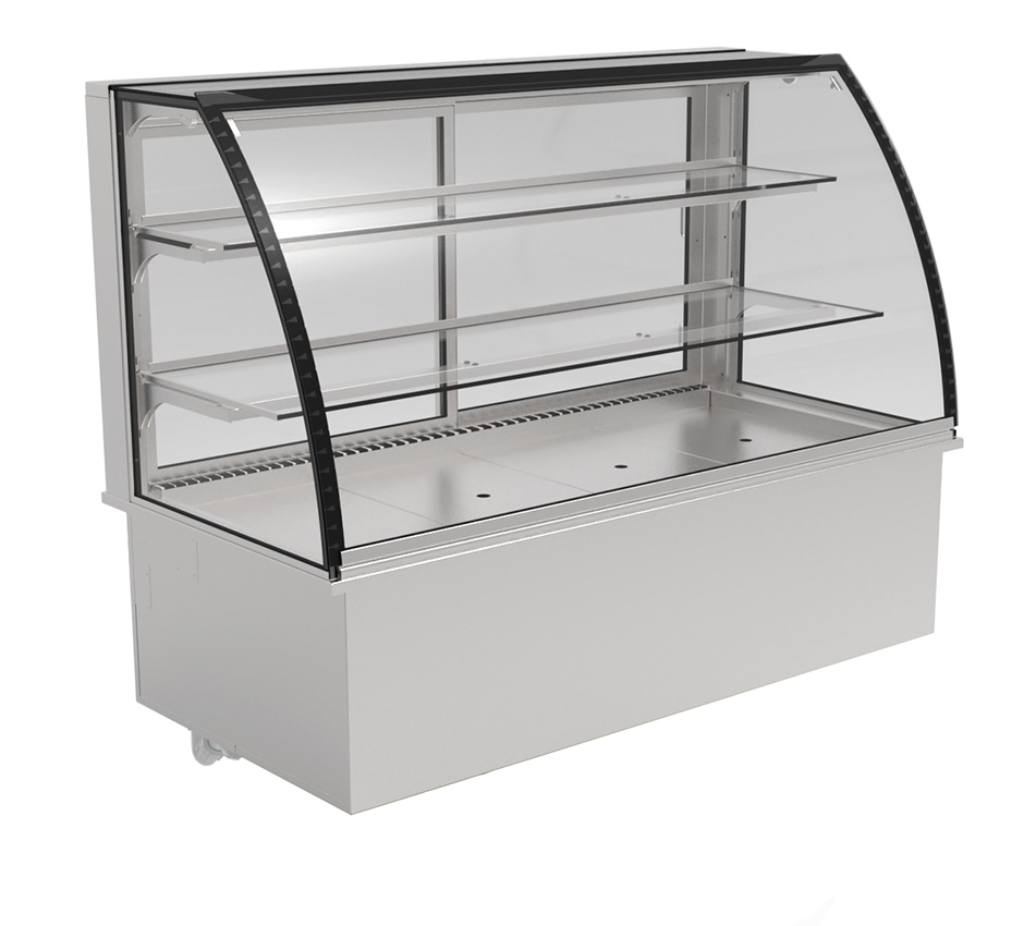 Nordcap Einbaukühlvitrine GLR 145-7-Z