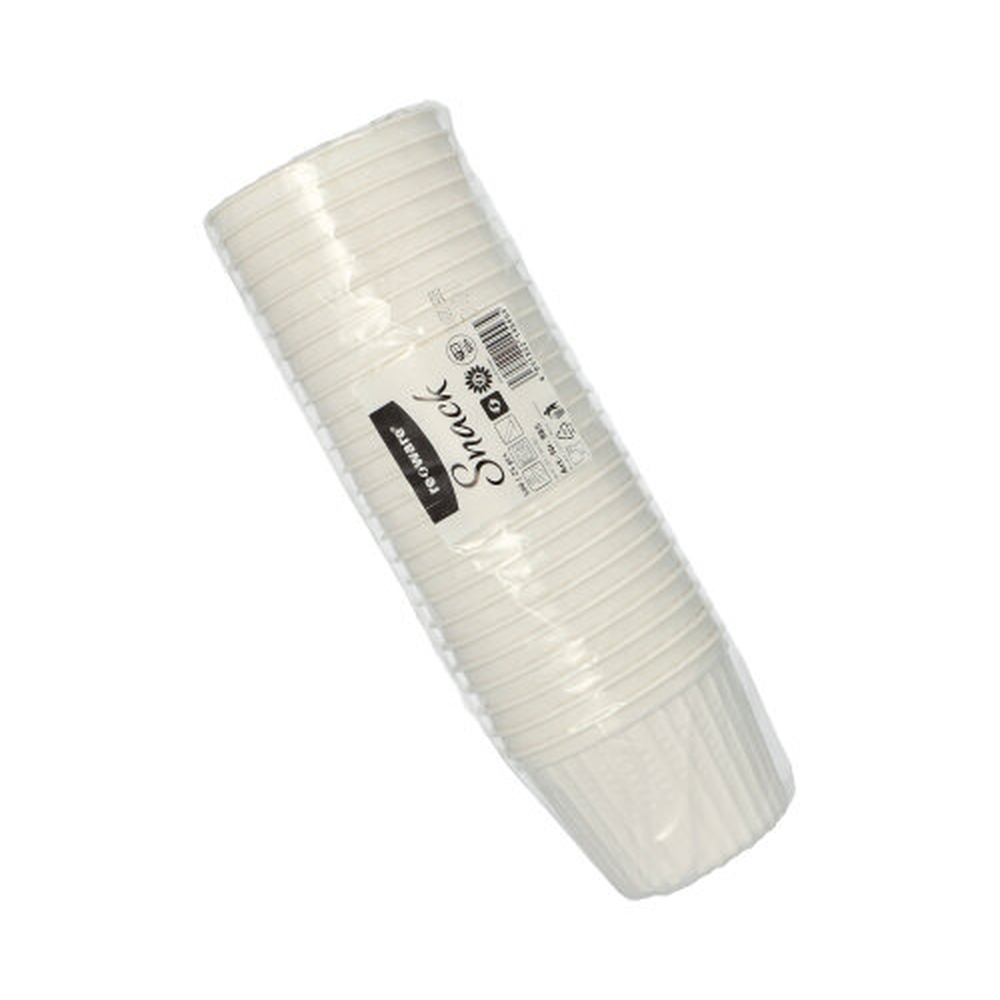 Papstar Mehrweg-Snack- und Suppenbecher PP 500 ml Ø 11,5 cm · 8,5 cm weiss