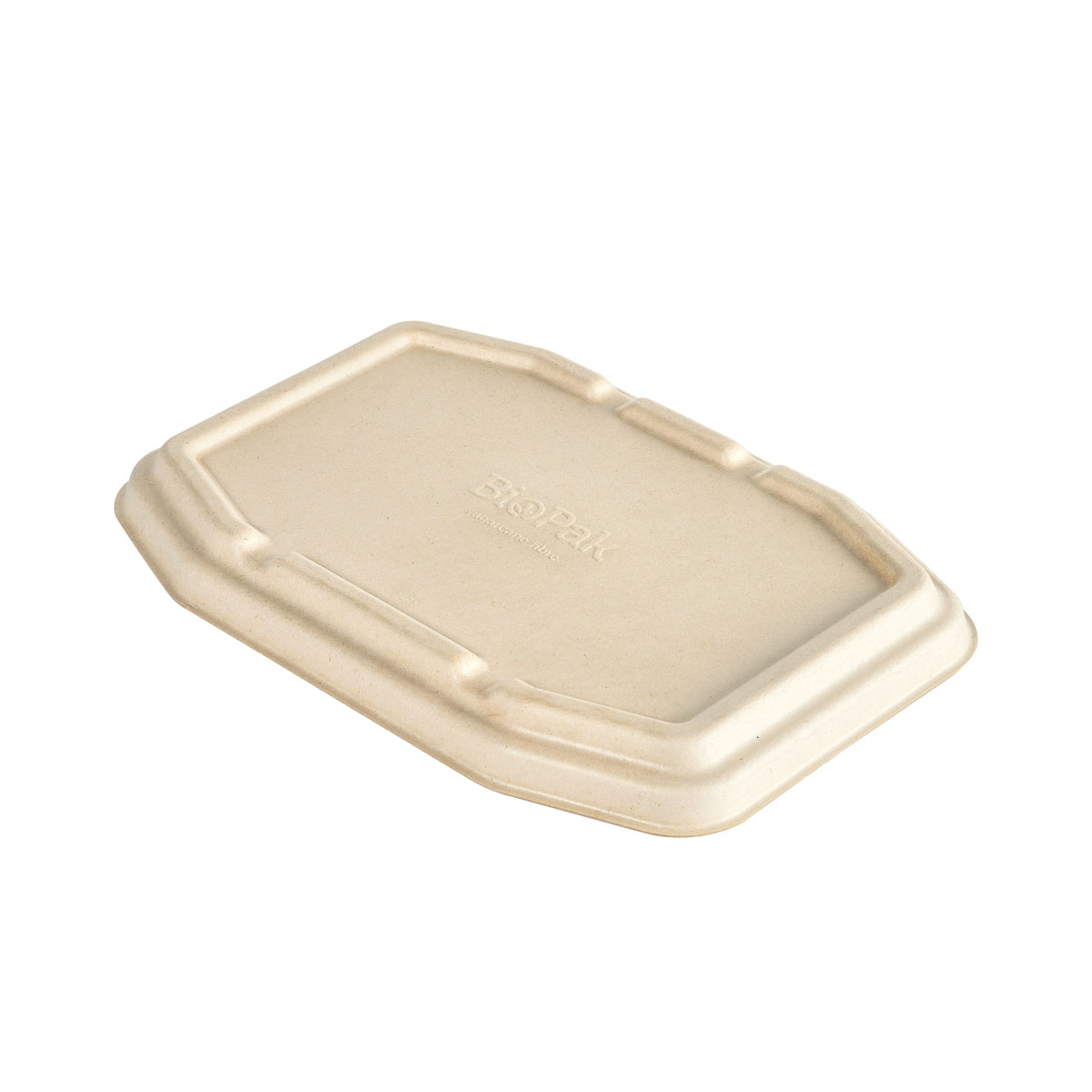Duni Bagasse Deckel für HMR Fibretrays 222 x 155 x 21 mm