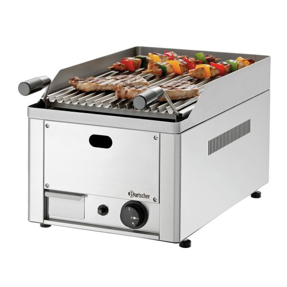 Bartscher 40 Gas-Lavastein-Tischgrillgerät