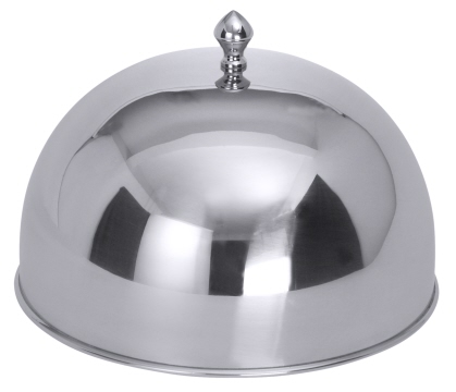 Contacto Speiseglocke 30 cm mit Edelstahl-Knopfgriff