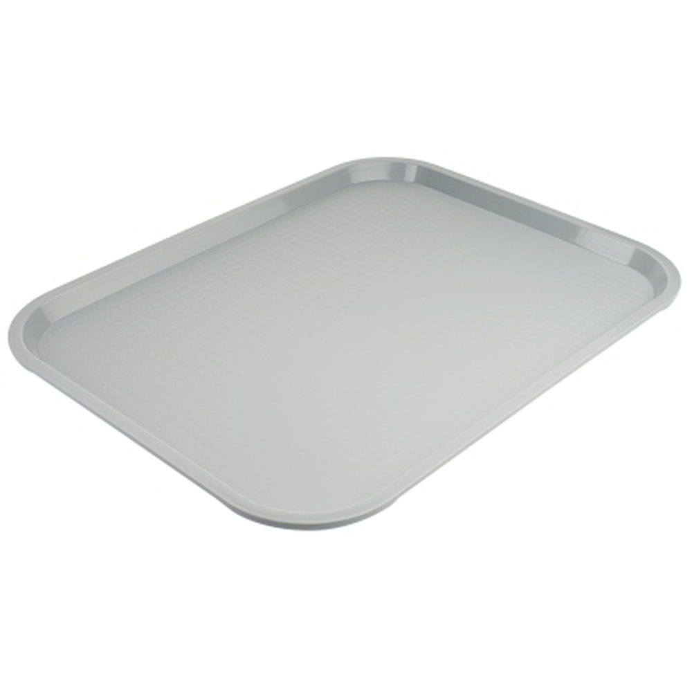 Contacto Serviertablett rechteckig Polypropylen grau 45x35 cm
