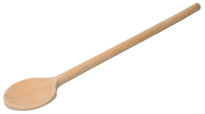 Contacto Holz-Kochlöffel, rund 32 cm