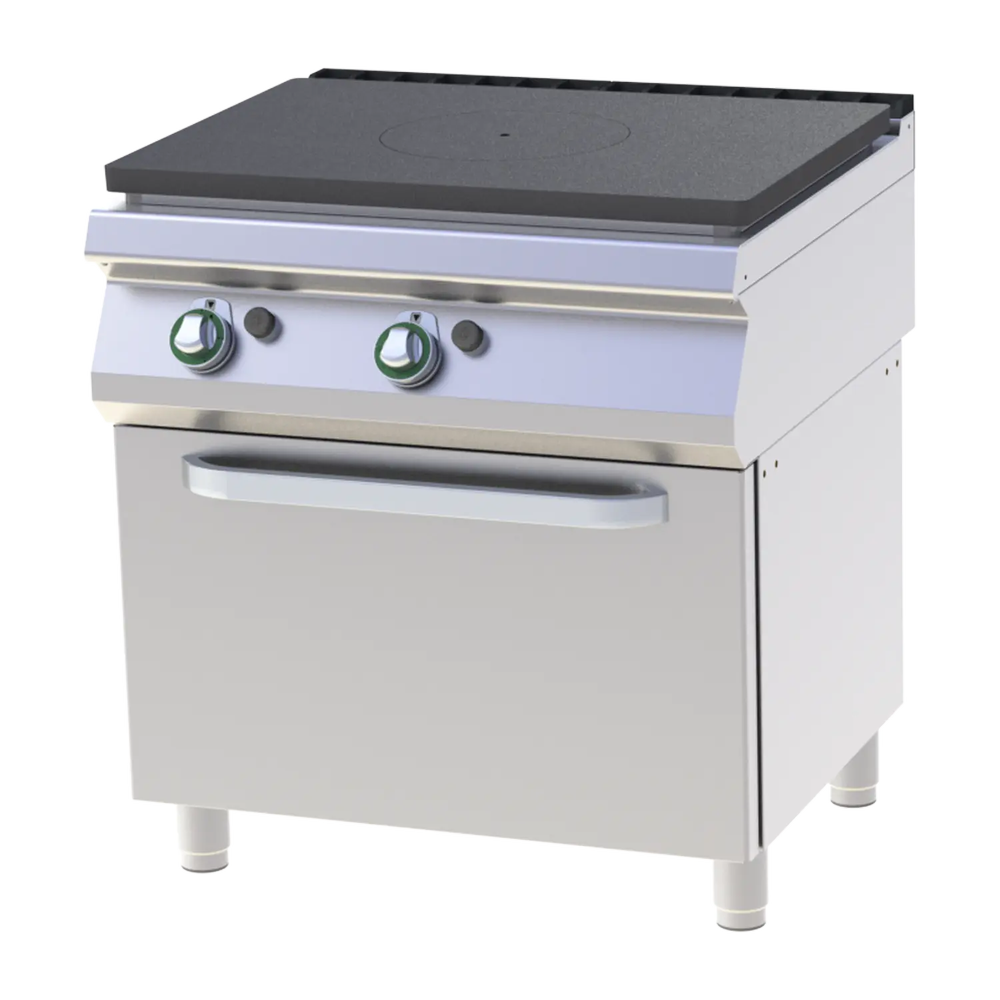 RM Gastro Glühplatten-Gasherd mit Gasofen / RM - STT 780/21 G