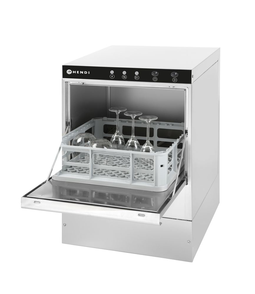 Hendi Geschirrspüler 40x40 - elektromechanische Steuerung, HENDI, 230V/2800W, 56
