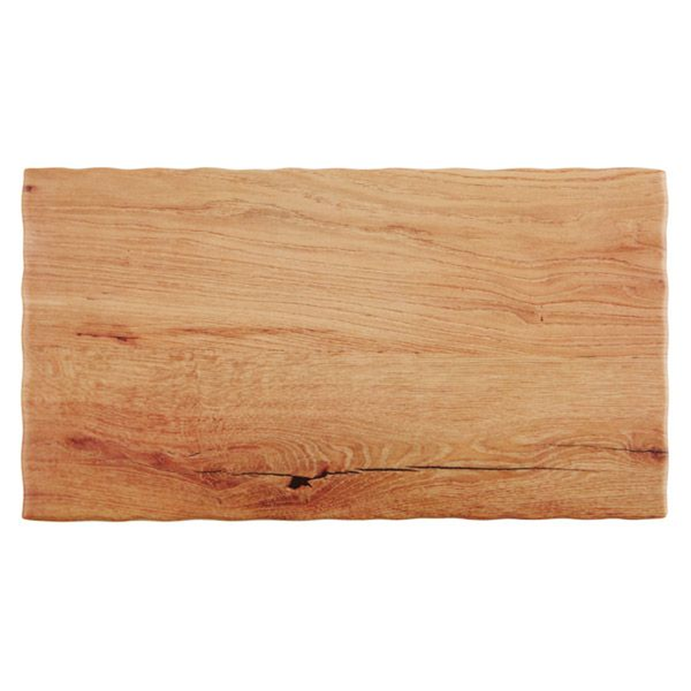 APS GN 1/3 Tablett -OAK LIGHT- 32,5 x 17,6 cm, H: 1,5 cm , Melamin, Holzoptik (E