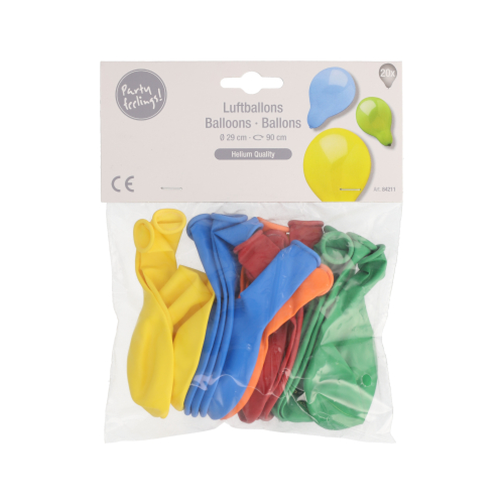 Papstar Luftballons Ø 29 cm farbig sortiert