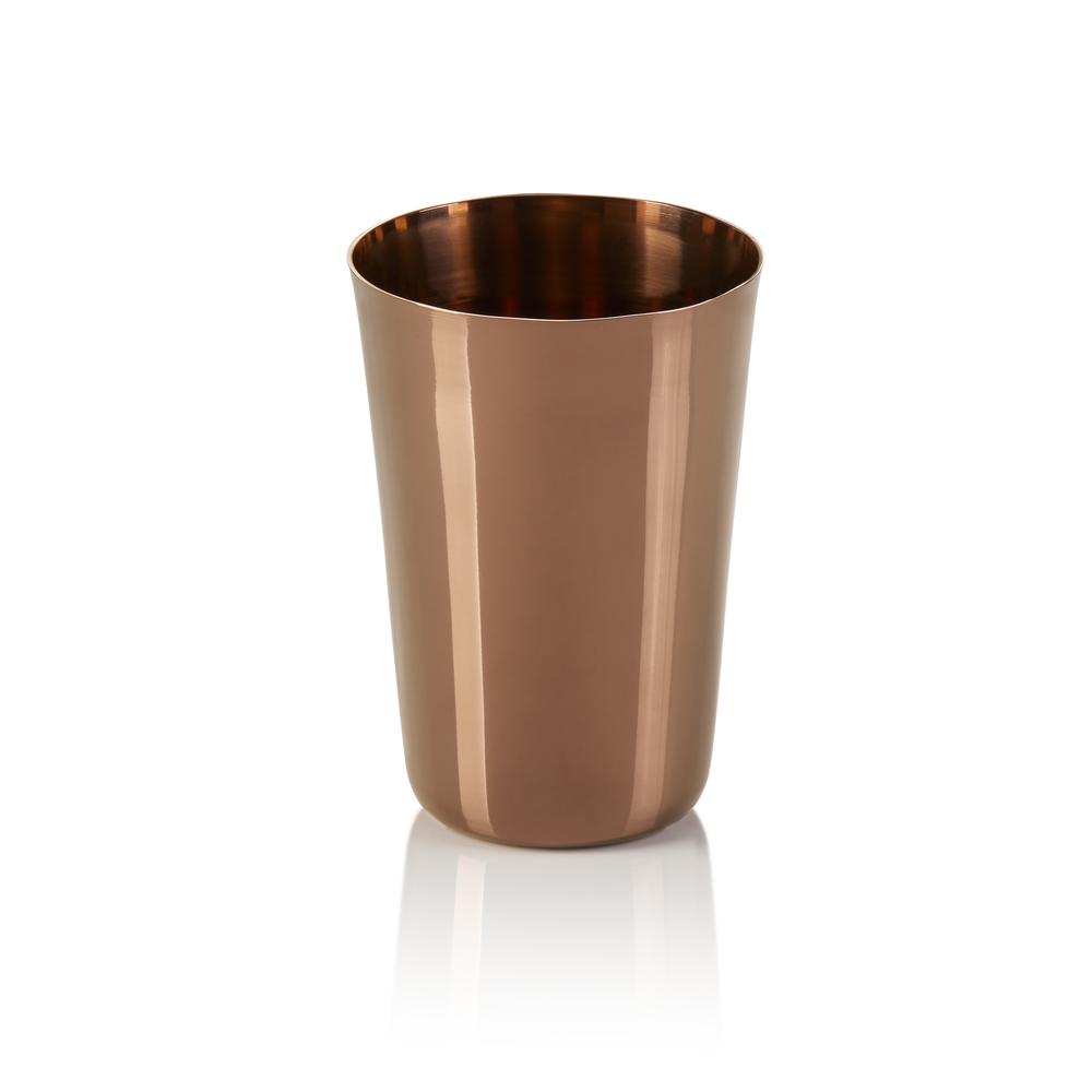 WAS Cup Set, 0,4 ltr., Ø 8 cm, Höhe 11,5 cm, bronze, Set á 4 Stück, Chromnickels