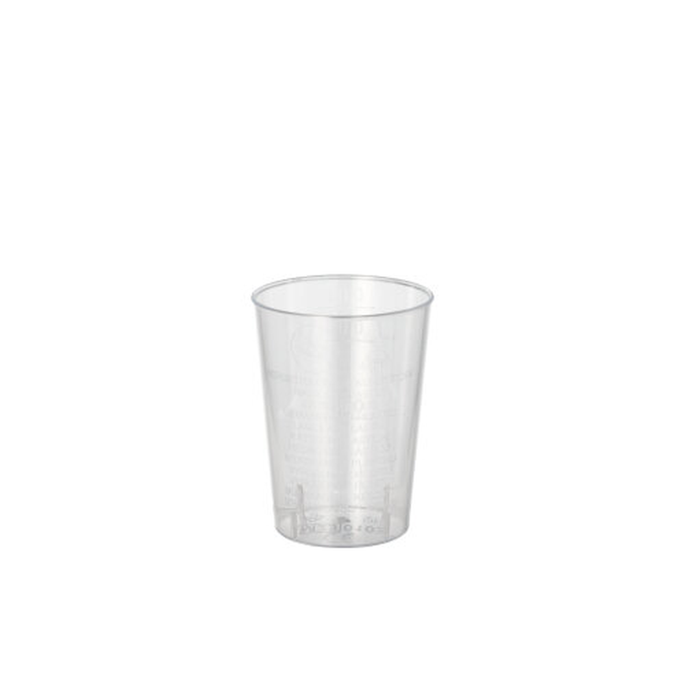 Papstar Gläser für Schnaps PS 5 cl Ø 4,4 cm · 5,9 cm glasklar