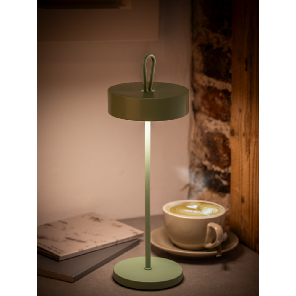APS Tischleuchte -CLEO- Ø 12 cm, H: 30,5 cm