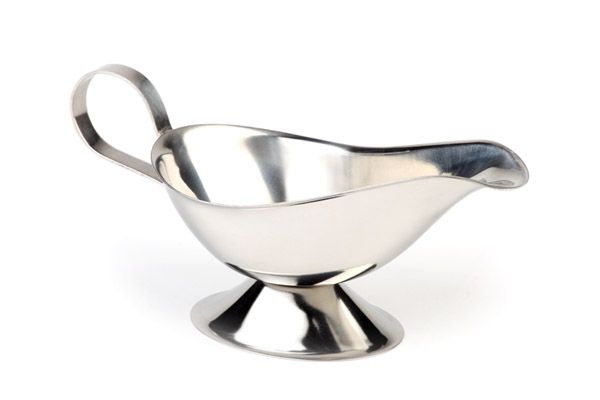 APS Sauciere 20 x 9 cm, H: 10,5 cm , Edelstahl, poliert
