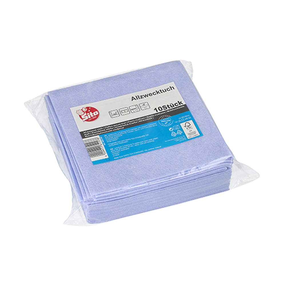 Papstar Allzwecktücher 38 cm x 38 cm blau