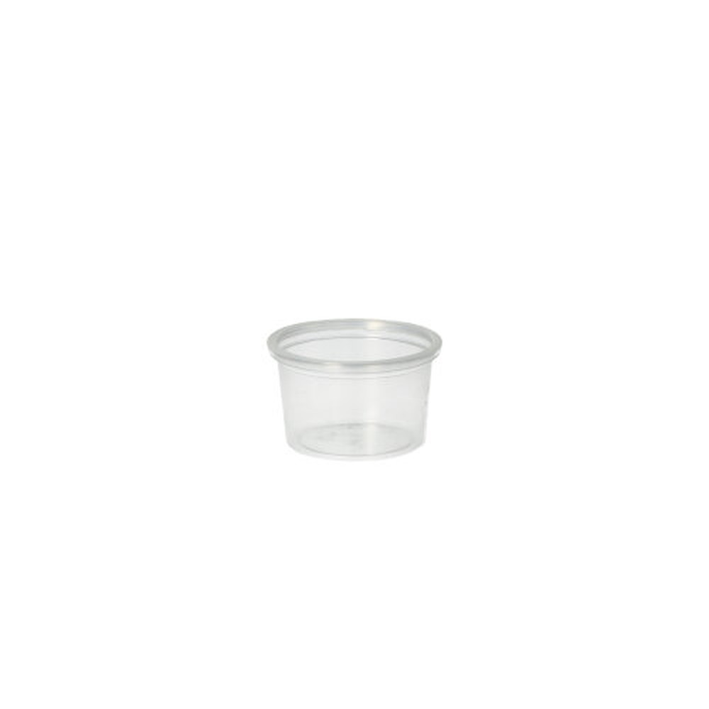 Papstar Portionsbecher, PP rund 30 ml Ø 4,6 cm · 2,8 cm transparent