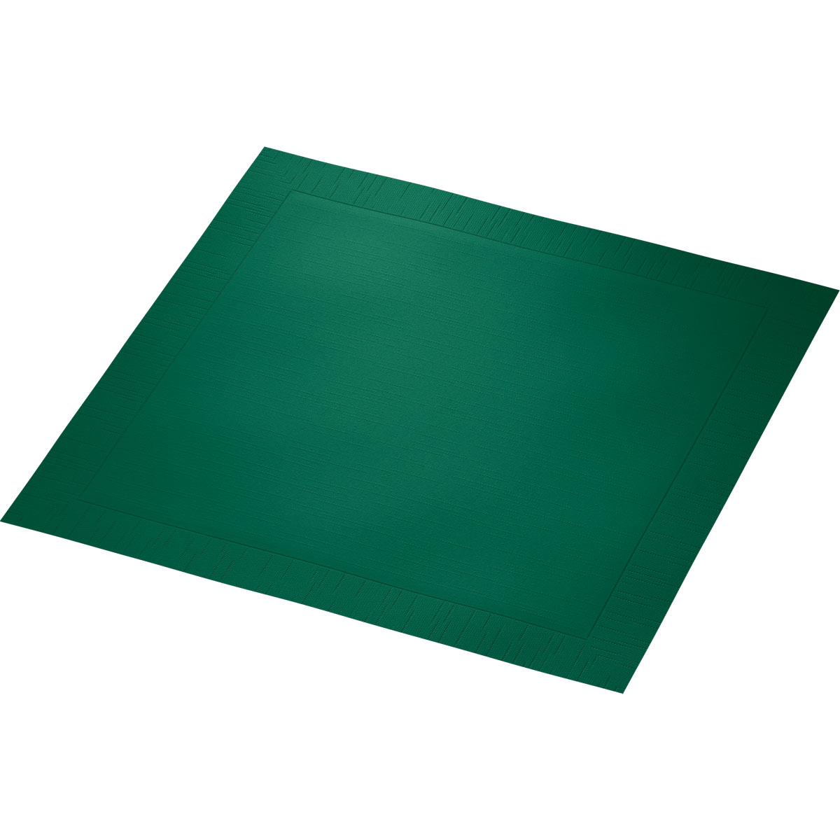 Duni Klassikservietten 40 x 40 cm 4-lagig, geprägt 1/4 Falz jägergrün