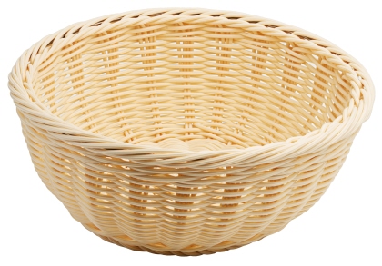 Contacto Polyrattan-Korb, rund 25 cm