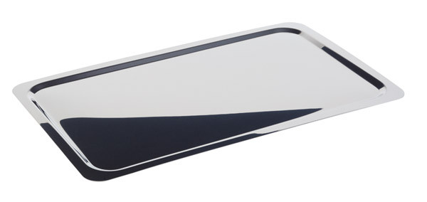 APS GN 1/1 Tablett -PROFI-LINE- 53 x 32,5 cm, H: 1 cm , 18/10 Edelstahl poliert