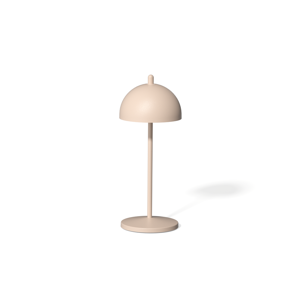 WAS LED Tischleuchte YUYU ALICE, sand matt, Höhe 19,8 cm, Ø 8 cm