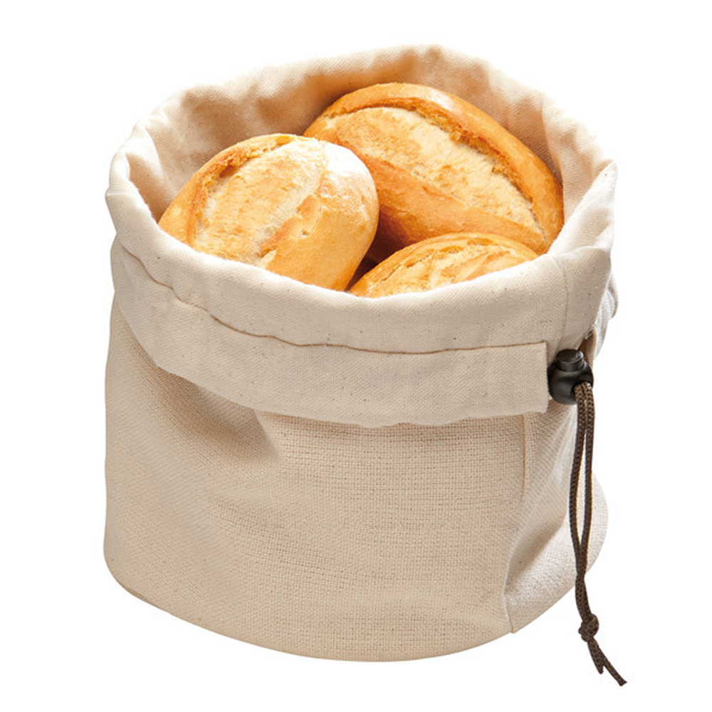 APS Brottasche mit Wärmekissen Ø 20 cm H: 23,5 cm , Baumwolle, beige