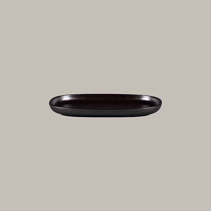 RAK Platte oval - forge  Serie: Ease L 26.1 cm / W 18 cm / Ht. 2.5 cm